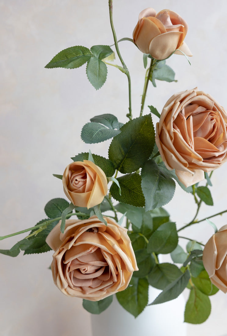 rose garden spray Real Touch Garden Rose Spray | Desert Sand