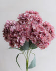 Hydrangea Bunch Silk 19"