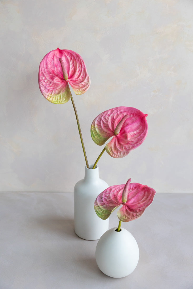 anthurium artificial Faux Anthurium 25