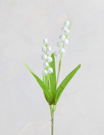 Faux Lily of the Valley 14"