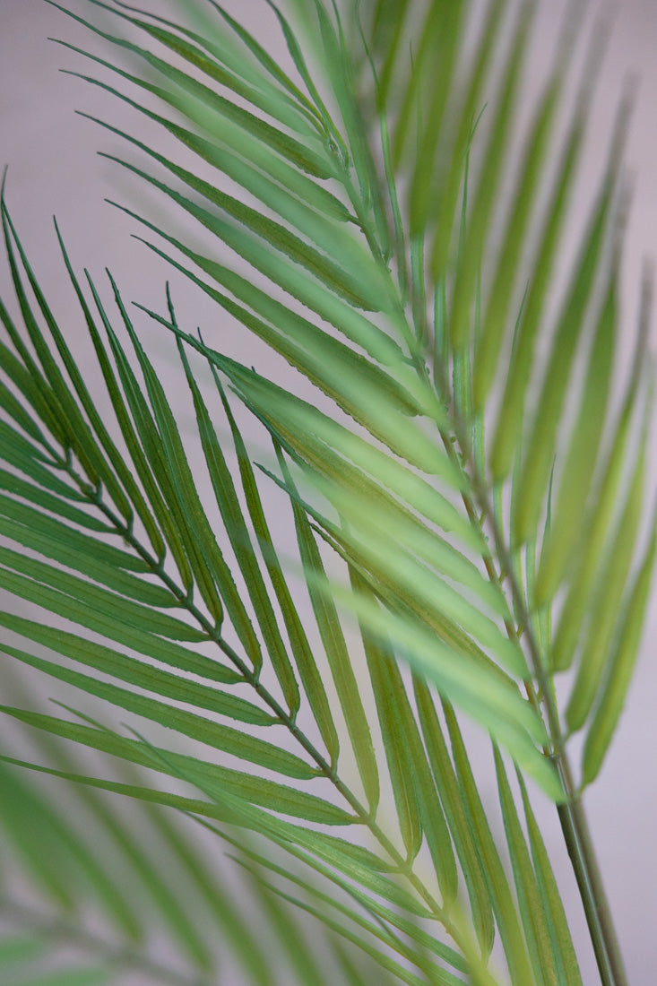 Faux Palm Fronds 28"