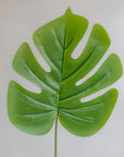 Faux Monstera Single Leaf 18"