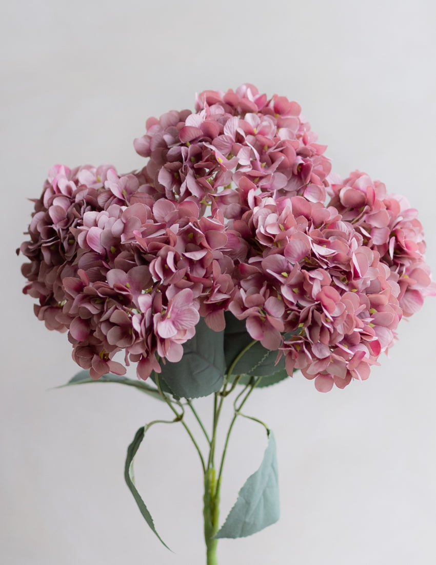 Hydrangea Bunch Silk 19"