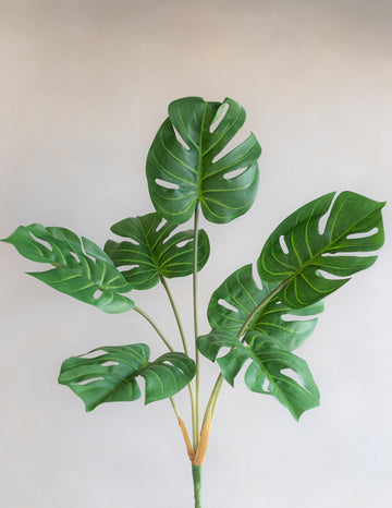 Faux Monstera Bunch 23"