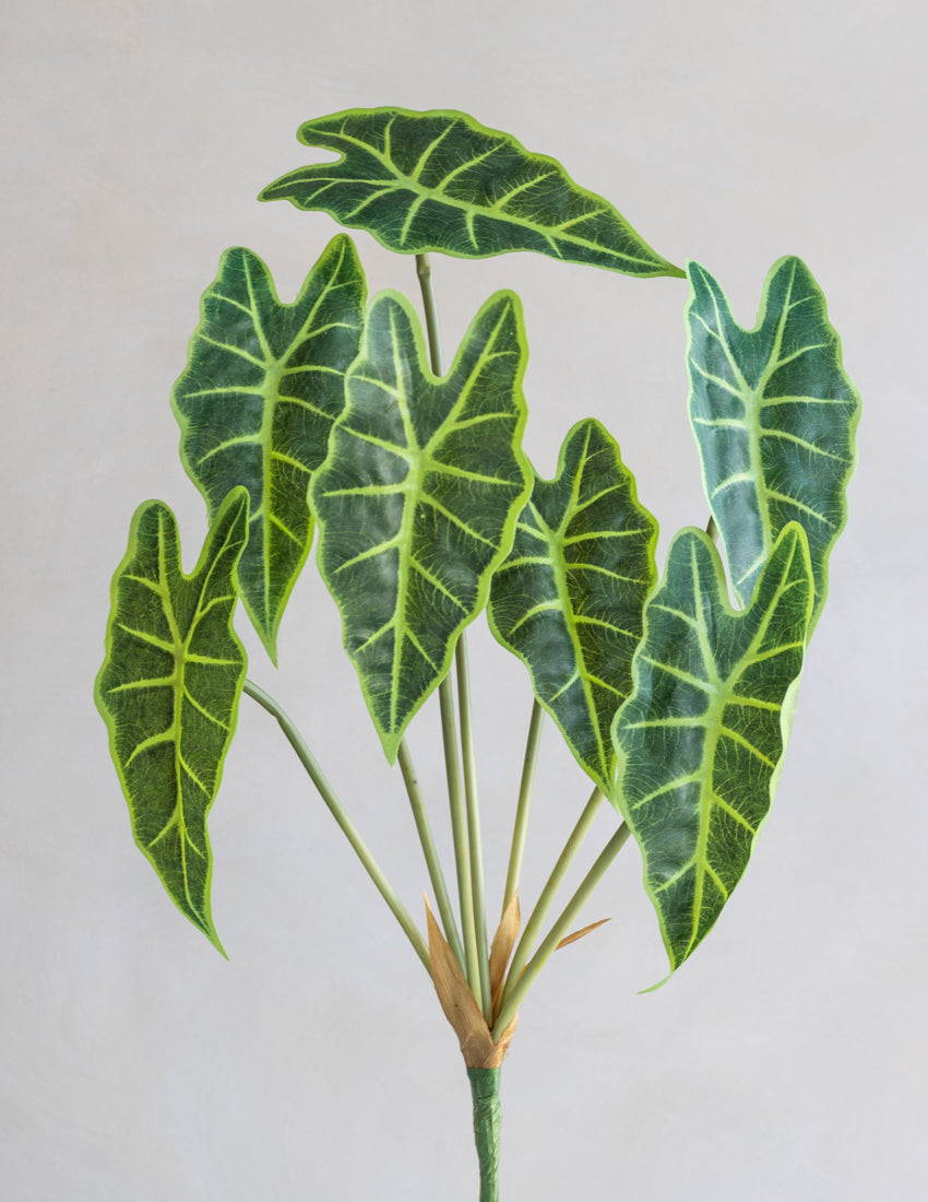 Faux Philodendron Bunch 22"